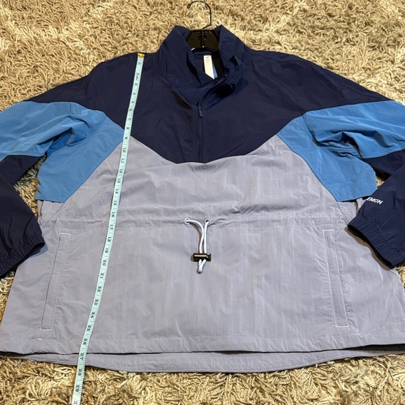 NWOT Lululemon Evergreen Anorak Jacket Night Sea/Blue Nile/Lavender size 14 - Picture 12 of 16